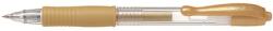 Pilot Гел писалка, 0, 32 мм, с бутон, PILOT "G-2 Metallic", златна BL-G2-7-GD (BL-G2-7-GD)