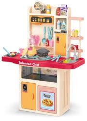 Man Yuk Toys Кухненски комплект Super Chef, праскова - 74 части