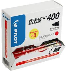 Pilot BT 400 20 бр. /опаковка червен перманентен маркер SCA-400-20R (SCA-400-20R)