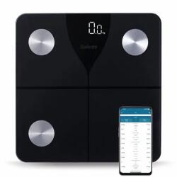 Salente SlimFit, лична диагностична фитнес везна, Bluetooth, черна (SLIMFIT-BK)