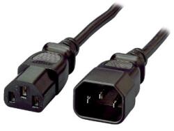 Equip Захранващ кабел Equip - 112100 (удължител на захранващ кабел за компютър, IEC 320, черен, 1, 8 м) (112100)