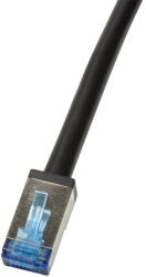 LogiLink Логилинк пач кабел, външен, Cat. 6A, S/FTP, черен, 1 м (CQ7033S) (CQ7033S)