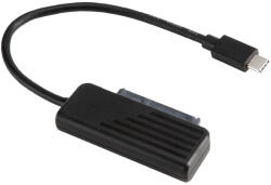 Akasa ADA Akasa USB3.1 Type-C кабел 2.5" SATA SSD И HDD адаптер - 20cm - AK-AU3-06BK (AK-AU3-06BK)