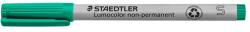 STAEDTLER Безалкохолен маркер, OHP, 0, 4 mm, STAEDTLER "Lumocolor 311 S", зелен 311-5 (311-5)