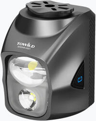 TOWILD Far de bicicletă față Towild DL1700 black