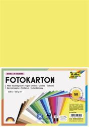 FOLIA Декоративен картон, 2 страници, A4, 300 g, 25x2 листа, FOLIA, смесени цветове 614/5099 (614/5099)
