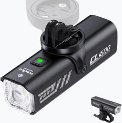 TOWILD Far de bicicletă față Towild CL1600 black