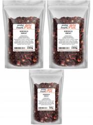 Kol-Pol Szárított Hibiszkusz 2, 5kg Hibiszkuszvirág természetes mályva tea Kol-Pol (Hibiskus kwiat 2,5kg Kol-Pol)