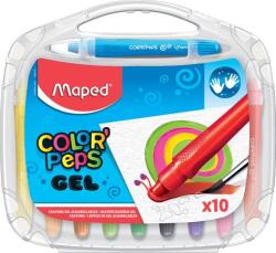 Maped Мазен пастел, сгъваем, MAPED "ColorPeps GEL", 10 различни цвята 836310 (836310)