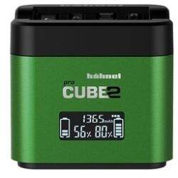 hähnel PROCUBE 2 Двойно зарядно устройство (Fuji) 1000 576.0 (1000 576.0) Зарядно за батерии