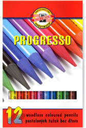 KOH-I-NOOR Progresso 8756 Комплект цветни моливи 12 бр. 7140095001 (8756012007PZ)