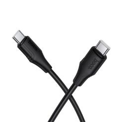 hoco. X124 кабел за данни Type-C - Type-C, 100 см, ЧЕРЕН X124_C_C_B (X124_C_C_B)