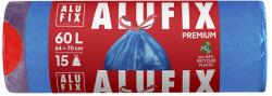 Alufix Торба за боклук alufix 60l с 26 микрона уплътнителна лента синя 15 броя msz60uninew (msz60uninew)