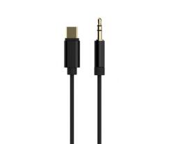 Gembird CCA-CM3.5M-1.5M USB тип-C към стерео 3, 5 мм AUX кабел 1, 5 м черен (CCA-CM3.5M-1.5M)
