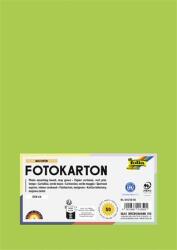 FOLIA Декоративен картон, 2 страници, А4, 300 г, 50 листа, folia, пролетно зелено 614/50 50 (614/50 50)