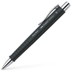 Faber-Castell Poly Ball черна химикалка FC241153 (FC241153)