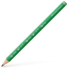 Faber-Castell Jumbo Dinosaur HB триъгълен зелен графитен молив FC111521 (FC111521)
