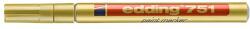 edding Лаков маркер, 1-2 мм, edding "751", златен 4-751053 (4-751053)