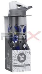  ПЛАСТМАСОВА БУТИЛКА wabo С КАТАРАМА 750ml СИВА/РОБОТИЧНА 1БР