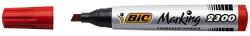 BIC Алкохолен маркер, 3, 7-5, 5 мм, изрязан, bic "eco 2300", червен 8209243 (8209243)