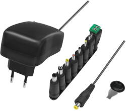 LogiLink Универсално захранване с USB порт, 3-12V, 24W