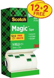 3M Magic 810 19mmx33m пишеща самозалепваща лента 12+2pcs 7100026965 (7100026965)