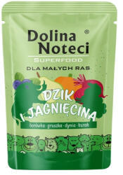 Dolina Noteci Dolina Noteci Superfood Nedves eledel kistestű kutyáknak vaddisznóval és bárányhússal 100 g