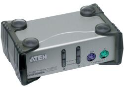 ATEN xcs82a 2 порта + комплект кабели ps2 kvm превключвател (xcs82a)