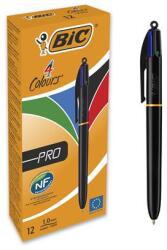 BIC Химикалка, 0, 32 мм, с бутон, четири цвята, BIC "4 Colours Pro" 982869 (982869)