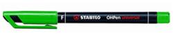 STABILO Алкохолен маркер 0, 7 мм, STABILO "OHPen F", зелен 842/36 (842/36)