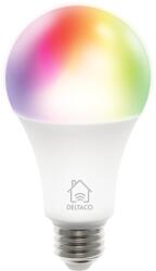 DELTACO SMART HOME SH-LE27RGB LED крушка, E27, WIFI, 9W, цвят+бяло, нерегулируема