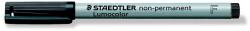 STAEDTLER Безалкохолен маркер OHP, 0, 6 mm, STAEDTLER "Lumocolor 316 F", черен 316-9 (316-9)