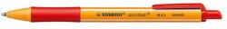 STABILO Химикалка STABILO PointBall червена 6030/40 (6030/40)