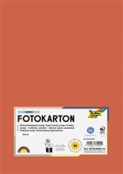 FOLIA Декоративен картон, 2 страници, A4, 300 g, 50 листа, FOLIA, оранжев 614/50 40 (614/50 40)