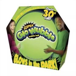Kensho Super Wubble Чудесна топка с балончета, светеща в тъмното - 75 см, зелена