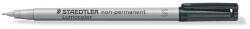 STAEDTLER Безалкохолен маркер, OHP, 0, 4 mm, STAEDTLER "Lumocolor 311 S", черен 311-9 (311-9)