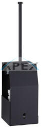 Merida GSC350 STELLA BLACK Toalettkefe, fali, rozsdamentes