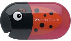 Faber-Castell Острилка и гума, с два отвора, с резервоар, faber-castell, модел божа кравичка 183526 (183526)