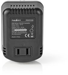 Nedis POCO104 Захранване, преобразувател на напрежение, конвертор, 230V AC - 110V AC, 30W, САЩ (POCO104)
