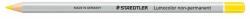 STAEDTLER Молив за маркиране, шестоъгълен, изцяло покриващ, миещ се (омнихром), STAEDTLER "Lumocolor 108", жълт 108-1 (108-1)
