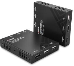 LINDY Extender KVM USB и HDMI, 1080p60Hz, HDCP 2.2, EDID Pass-through, Audio, 120m 39381 (39381)