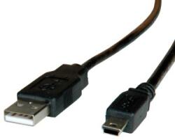  Кабел USB конектор Стойност USB 2.0 A (мъжки) - mini B (мъжки) 1.8m White S3142 (S3142)