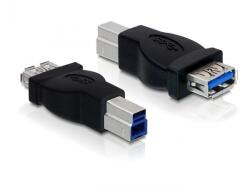 Delock Адаптер Delock USB 3.0-B мъжки USB 3.0-A женски