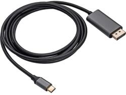 Akyga USB тип C / DisplayPort кабел, 1, 8 м - AK-AV-16 (AK-AV-16)