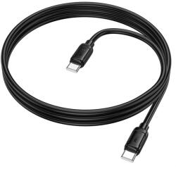 hoco. USB кабел за зареждане C-C 1m X115 Surpass 60W черен (HC651998) (HC651998)