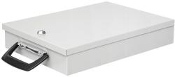 WEDO Метална кутия за съхранение на документи, A4, 35, 5x26x6, 7 cm, WEDO, светлосива 1021537 (1021537)