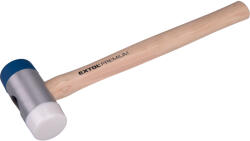 Extol гумен чук с дървена дръжка, сменяеми гумени глави; 40 mm, 32 cm