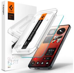 Spigen Нищо Телефон spigen ez fit hd протектор за екран стъкло 2.5d, 9h + рамка, transfer agl09429 (agl09429)