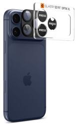 Spigen iPhone 17 Pro SPIGEN OPTIK PRO XL 9H защитно стъкло за камерата, подходящ за калъф, ЧЕРЕН AGL10644 (AGL10644)