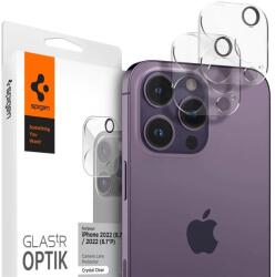 Spigen iPhone 14 Pro Max SPIGEN OPTIK стъкло за защита на камерата 2бр. 9H TRANSFER AGL05228 (AGL05228)